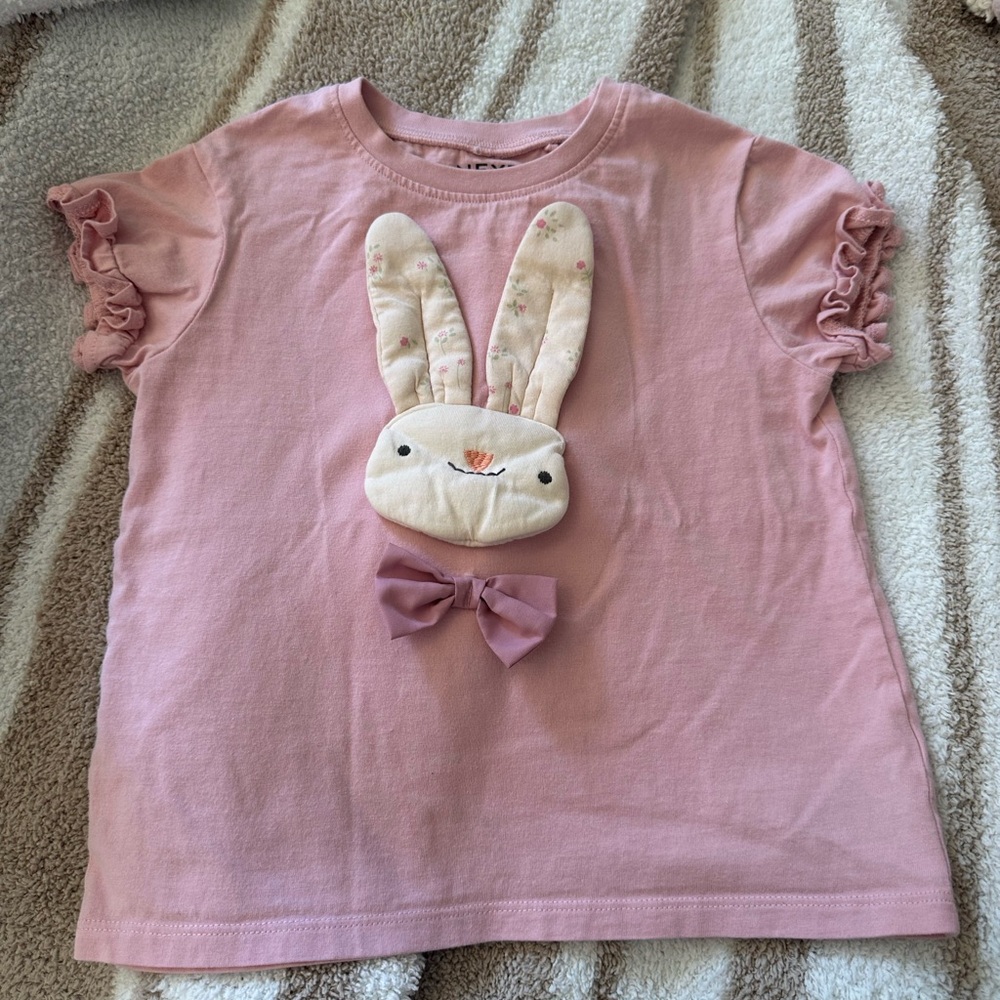 Next Pink Bunny Short Sleeve Tee